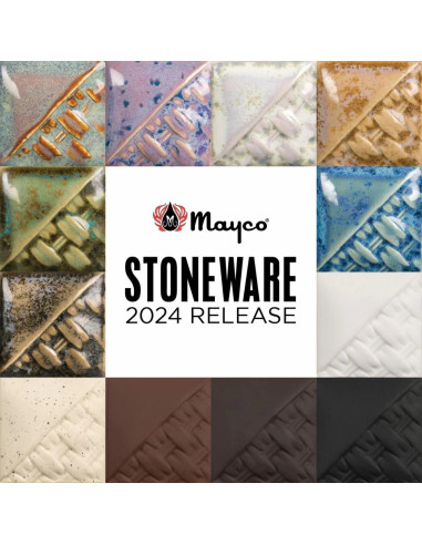 Kit Mayco Stoneware SW2024 12 kleuren 118ml